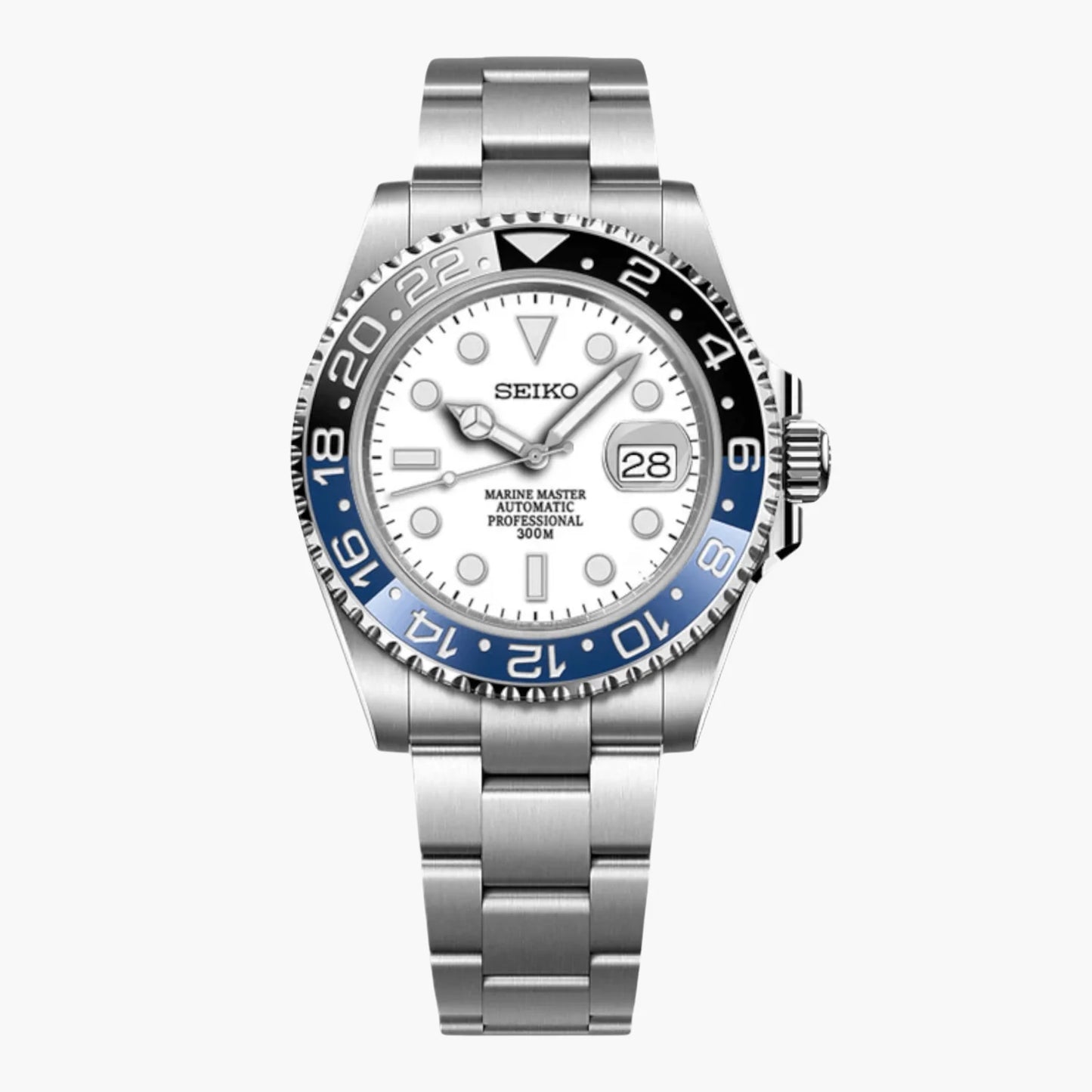 SEIKOMASTER | WHITE BATMAN