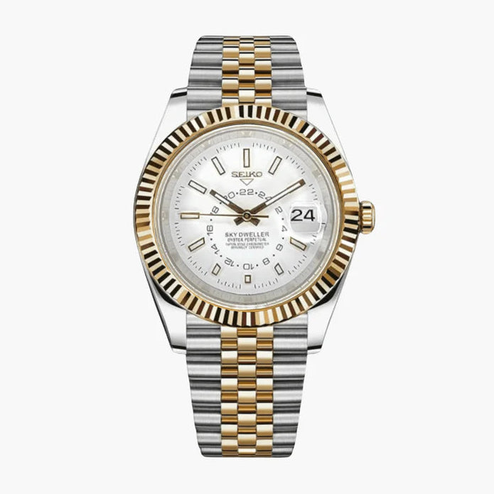 SEIKODWELLER | TWOTONE WHITE