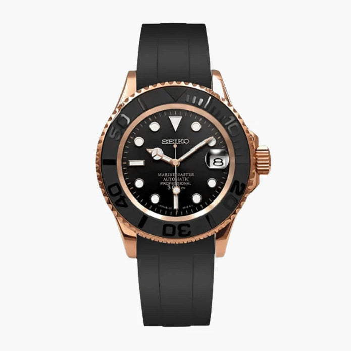 SEIKOMARINER | ROSE GOLD RUBBER