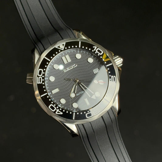 SEAMASTER | BLACK WAVE RUBBER