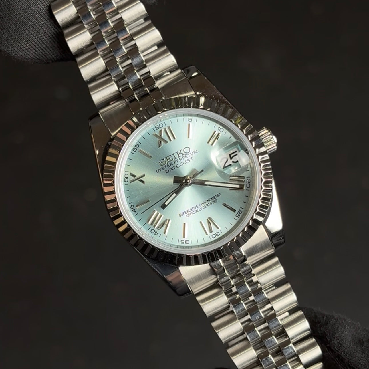 DATEJUST | ROMAN BABY BLUE