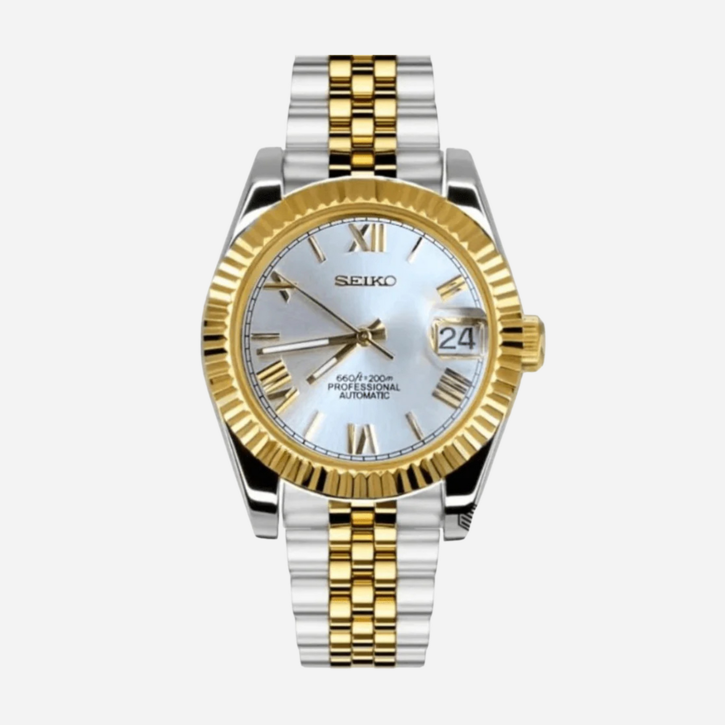 SEIKOJUST | TWOTONE GOLD SILVER