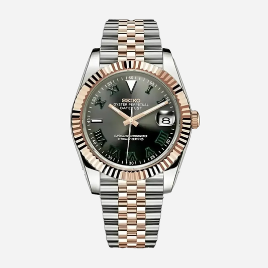 SEIKOJUST | WIMBLEDON GREY TWOTONE ROSE GOLD