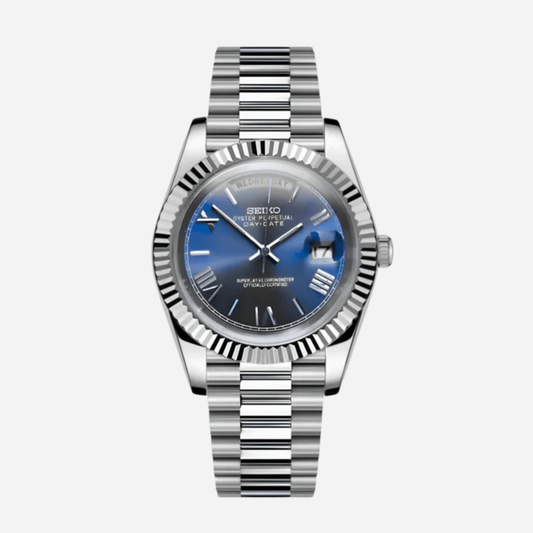 DAY DATE | NAVY ROMAN