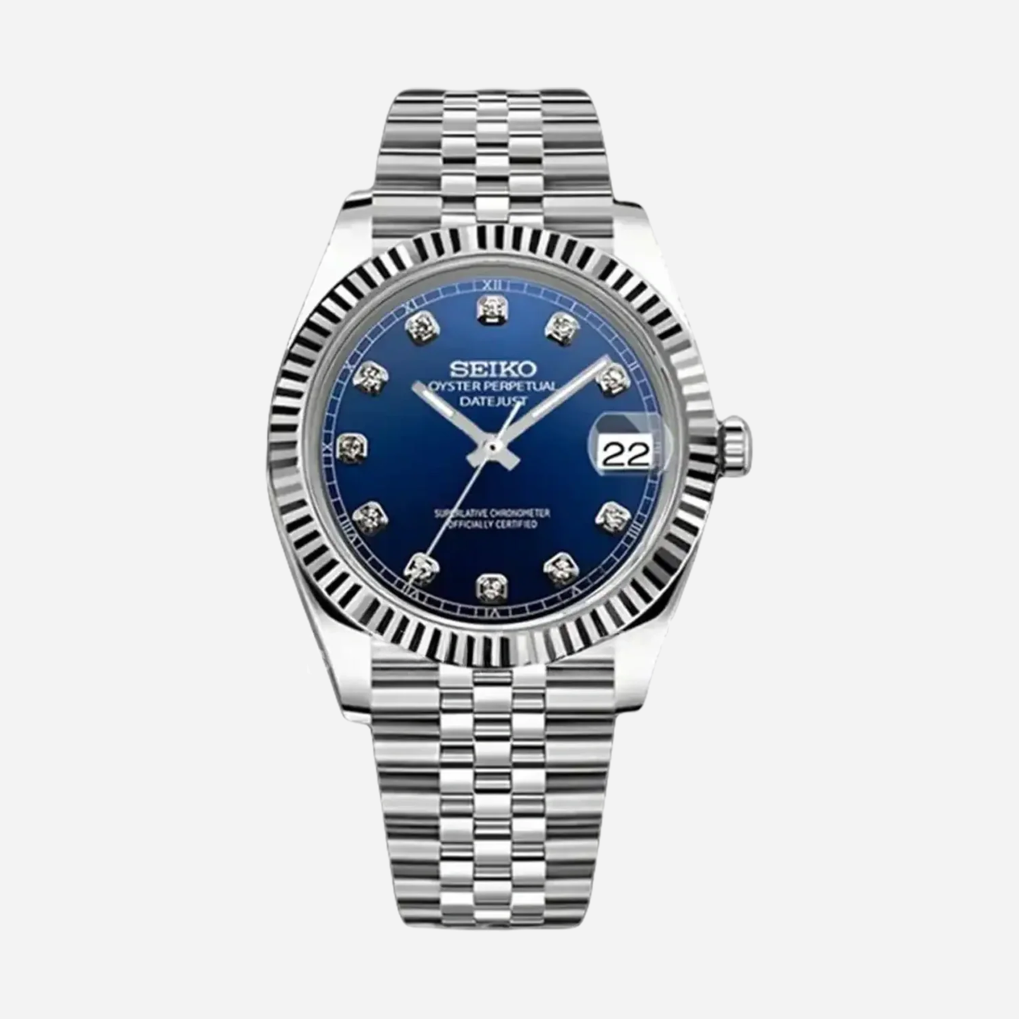 DATEJUST︱BLUE DIAMOND