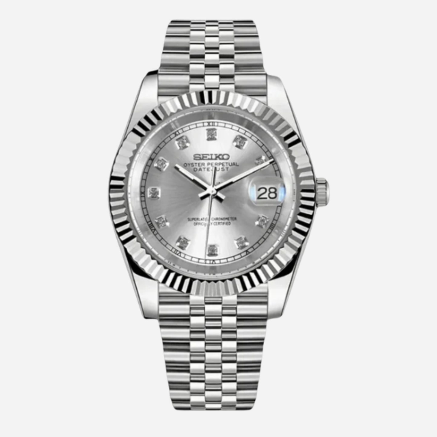 DATEJUST︱SILVER DIAMOND