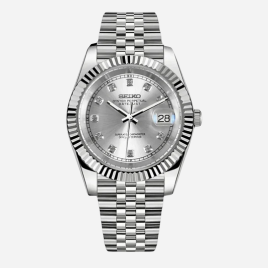 DATEJUST︱SILVER DIAMOND