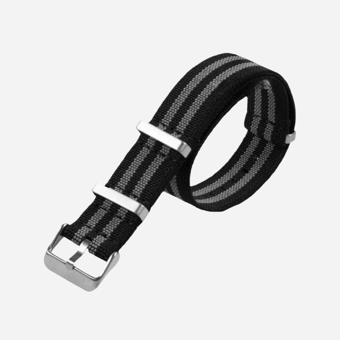 Black & Grey Nylon Strap