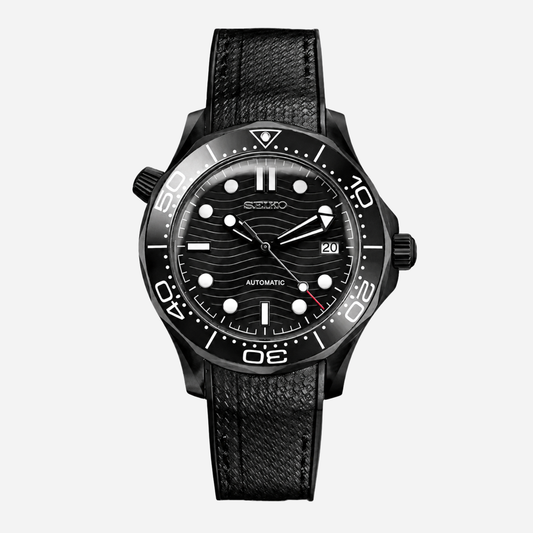 SEAMASTER | STEALTH BLACK WAVE RUBBER