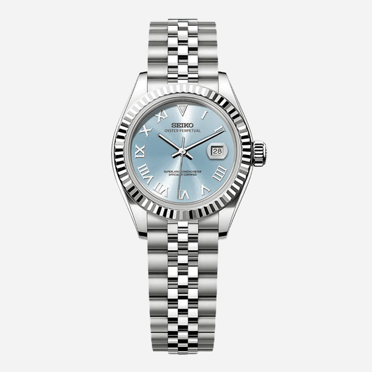 WOMENS DJ | BABY BLUE ROMAN